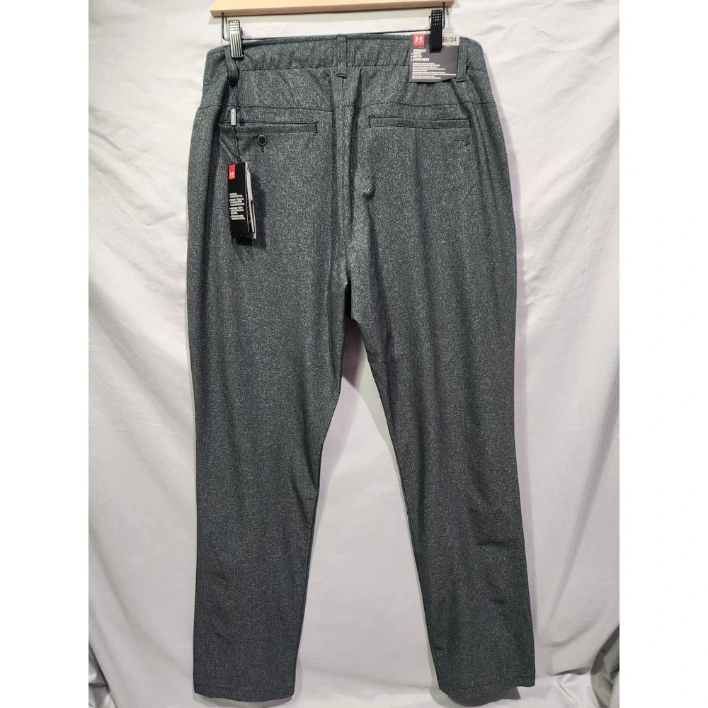 NEW $85 Under Armour Showdown Vented Golf Pants 36x34 Stretch Waist Straight Fit